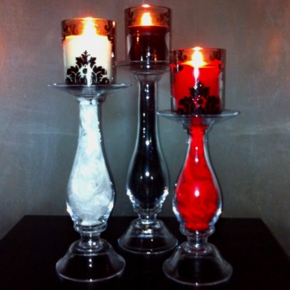 PartyLite Accents Nib Partylite Pillar Holder Set Poshmark